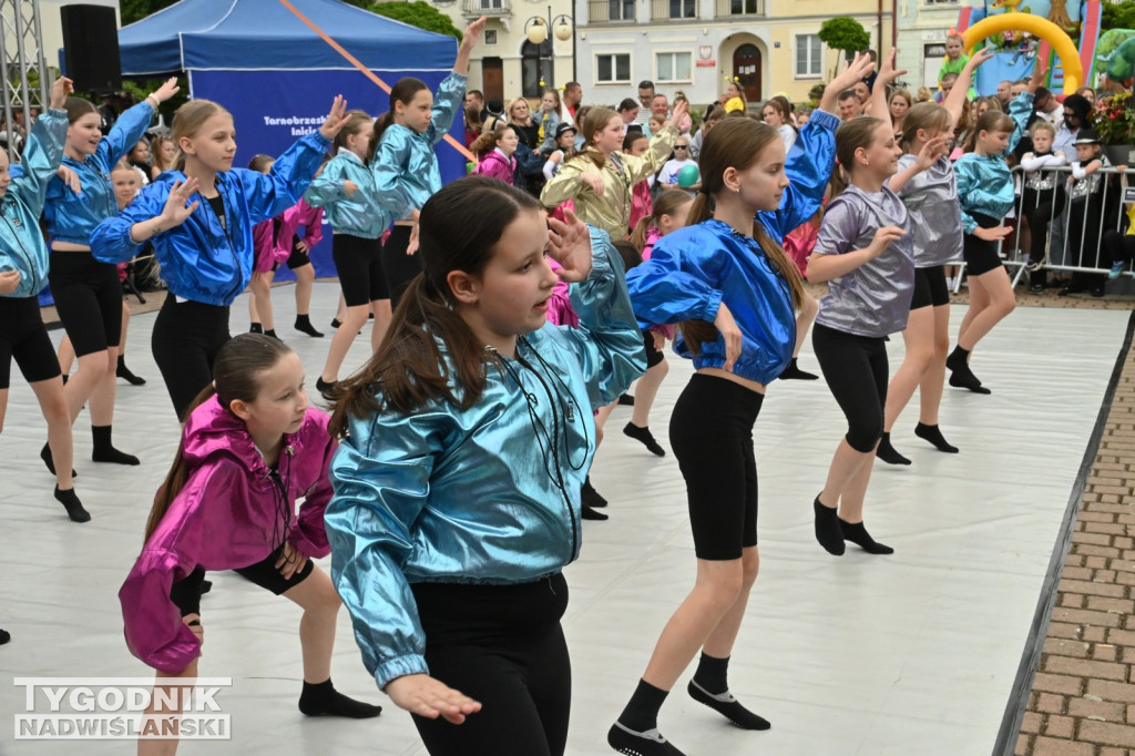 Piknik rodzinny na placu Bartosza Głowackiego w Tarnobrzegu