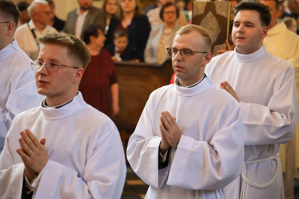 Święcenia diakonatu w sandomierskiej katedrze