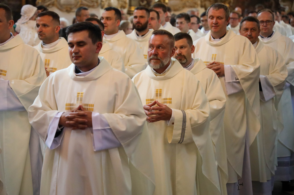 Święcenia diakonatu w sandomierskiej katedrze