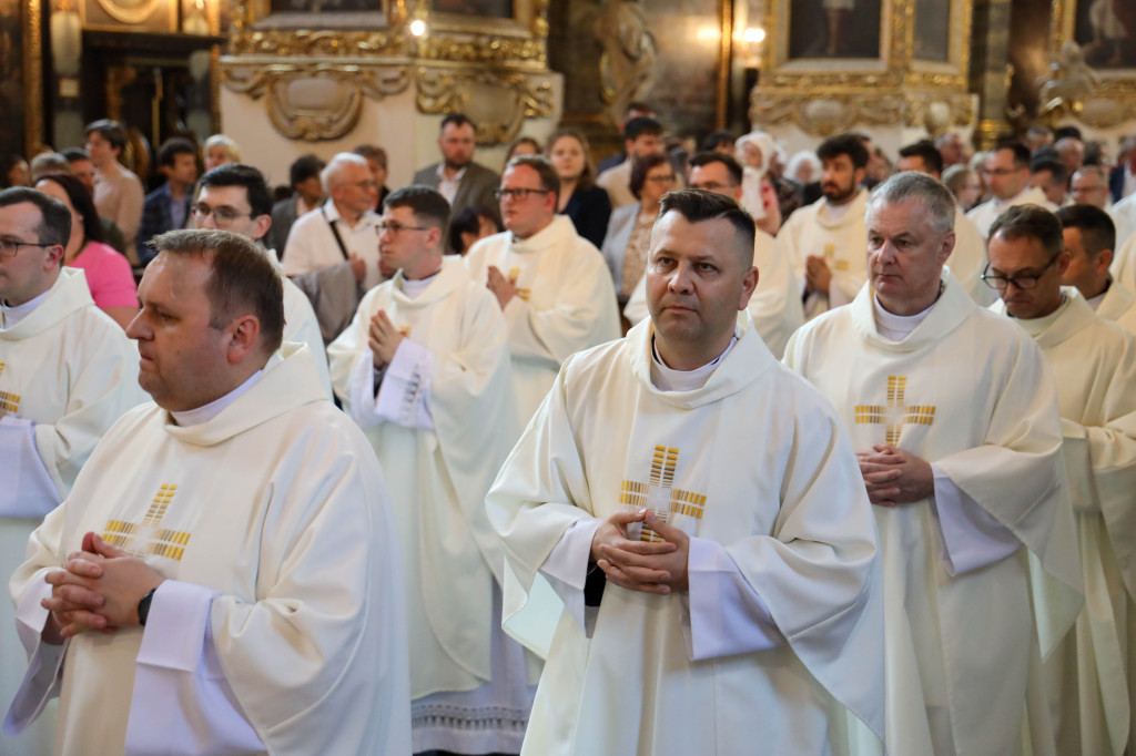 Święcenia diakonatu w sandomierskiej katedrze