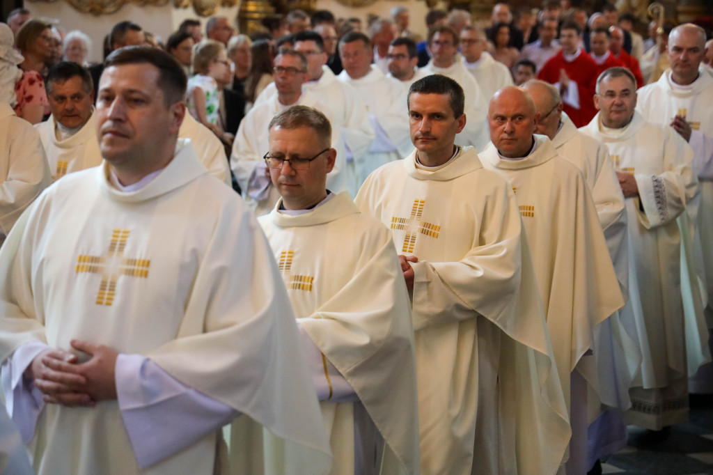 Święcenia diakonatu w sandomierskiej katedrze