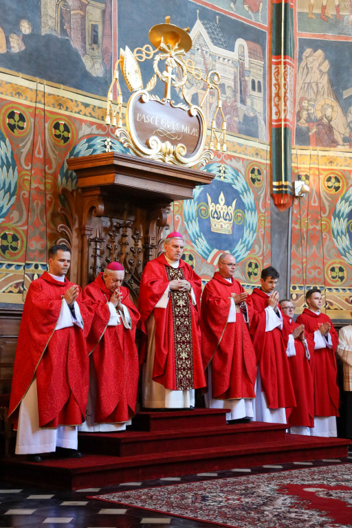 Święcenia diakonatu w sandomierskiej katedrze