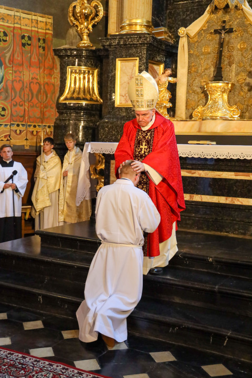 Święcenia diakonatu w sandomierskiej katedrze