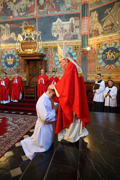 Święcenia diakonatu w sandomierskiej katedrze