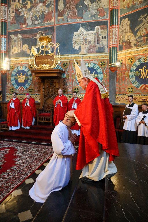Święcenia diakonatu w sandomierskiej katedrze
