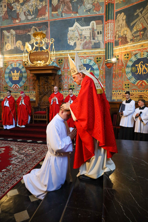 Święcenia diakonatu w sandomierskiej katedrze