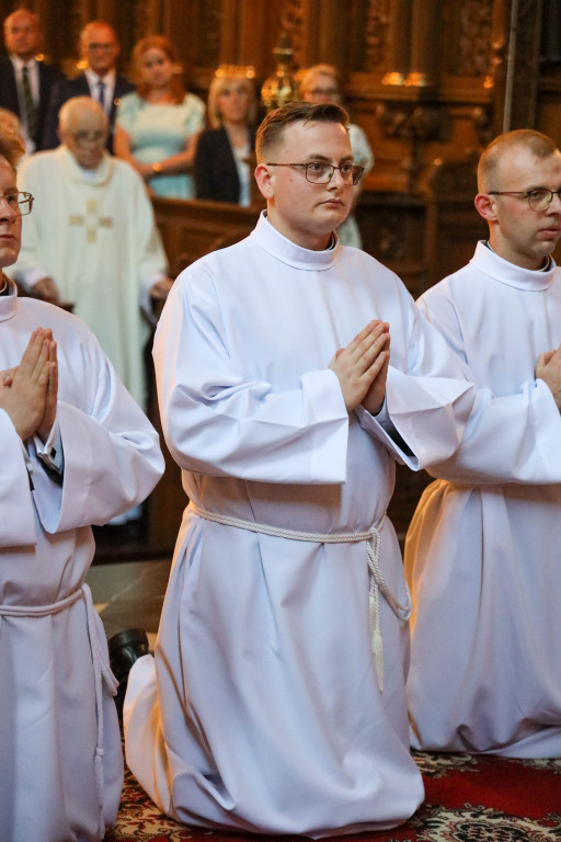 Święcenia diakonatu w sandomierskiej katedrze