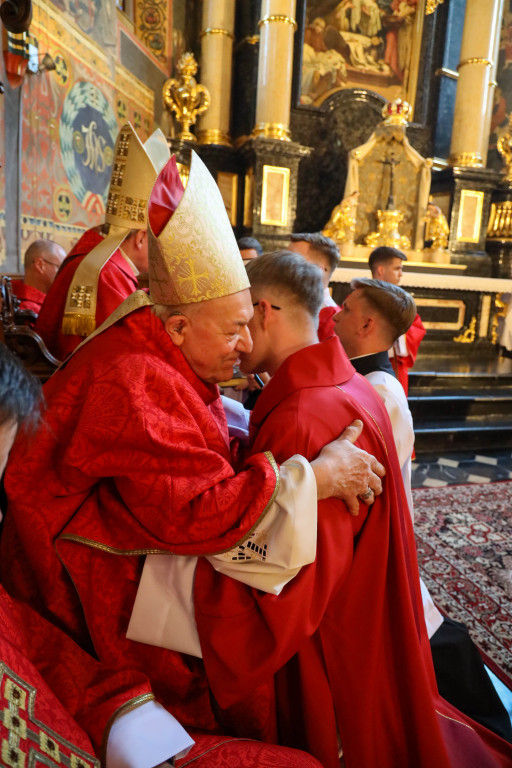 Święcenia diakonatu w sandomierskiej katedrze