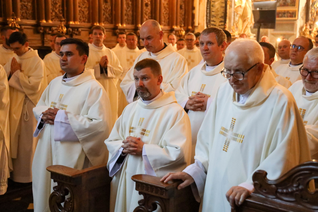Święcenia diakonatu w sandomierskiej katedrze