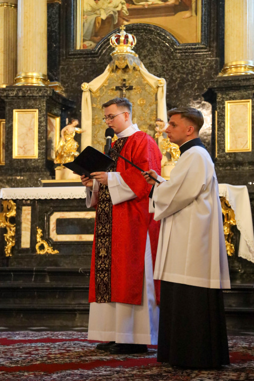 Święcenia diakonatu w sandomierskiej katedrze