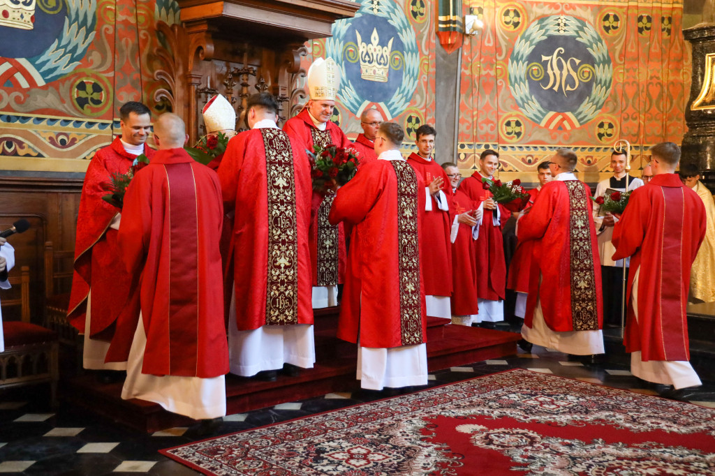 Święcenia diakonatu w sandomierskiej katedrze