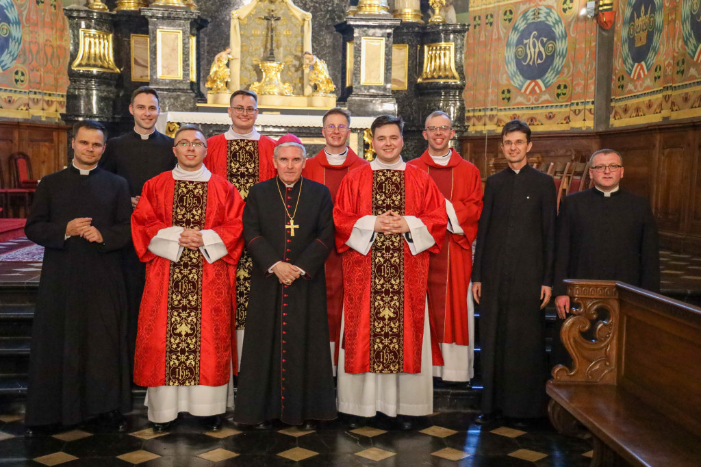 Święcenia diakonatu w sandomierskiej katedrze
