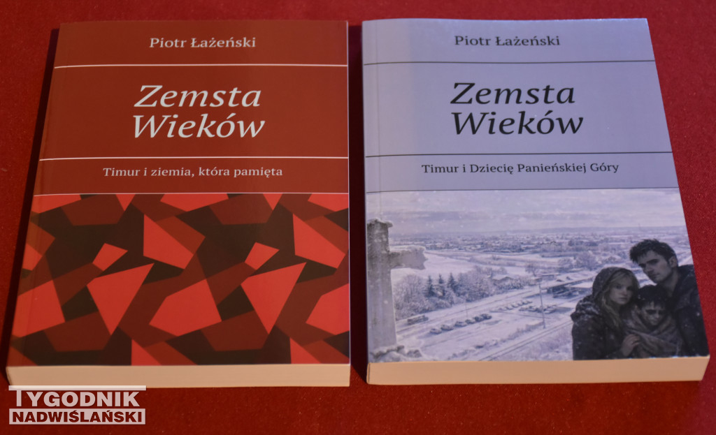 Spotkanie autorskie z Piotrem Łażeńskim