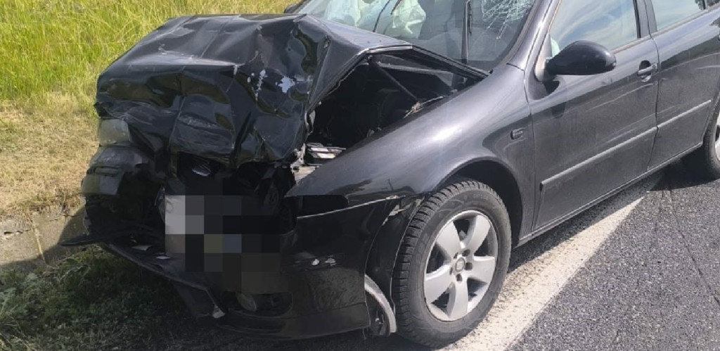 Wypadek w Stodołach Wieś
