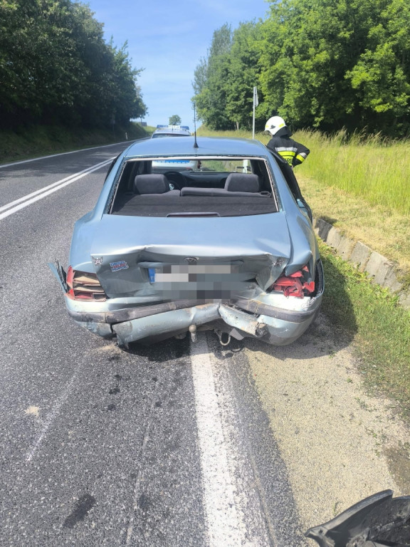 Wypadek w Stodołach Wieś
