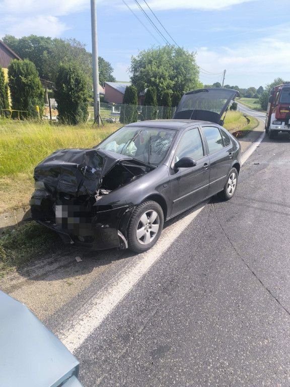Wypadek w Stodołach Wieś