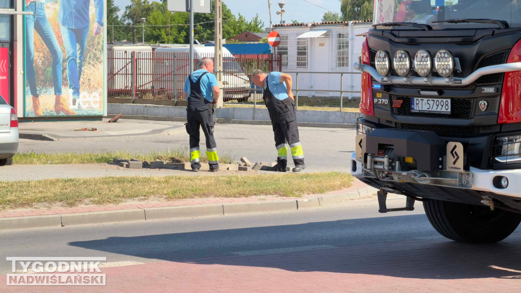 Wybuch studzienki w Tarnobrzegu