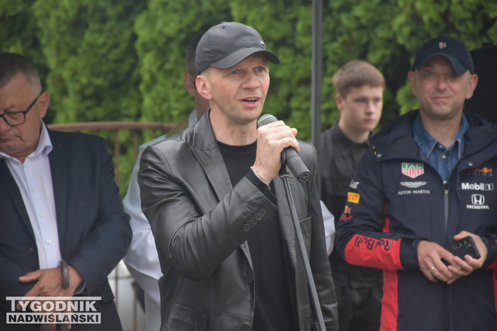 Wyjazd motocyklistów z Grębowa