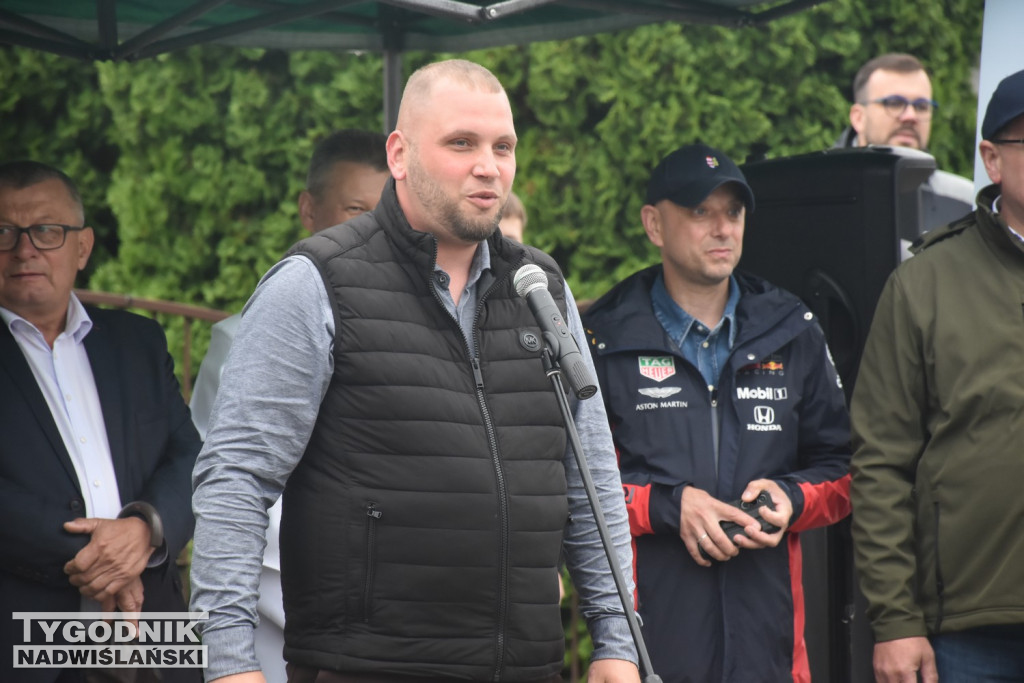 Wyjazd motocyklistów z Grębowa