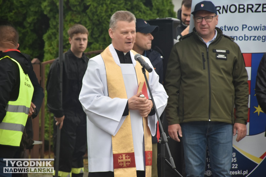 Wyjazd motocyklistów z Grębowa