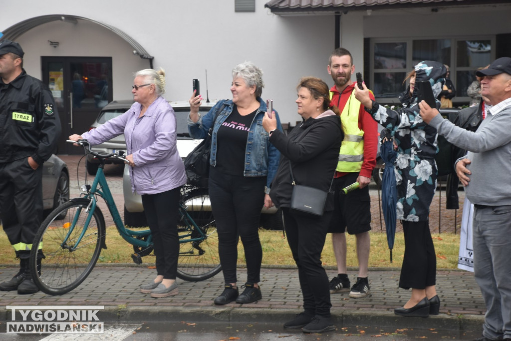 Wyjazd motocyklistów z Grębowa
