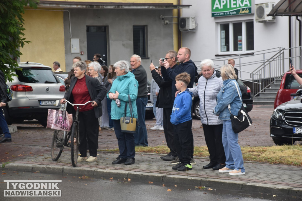 Wyjazd motocyklistów z Grębowa
