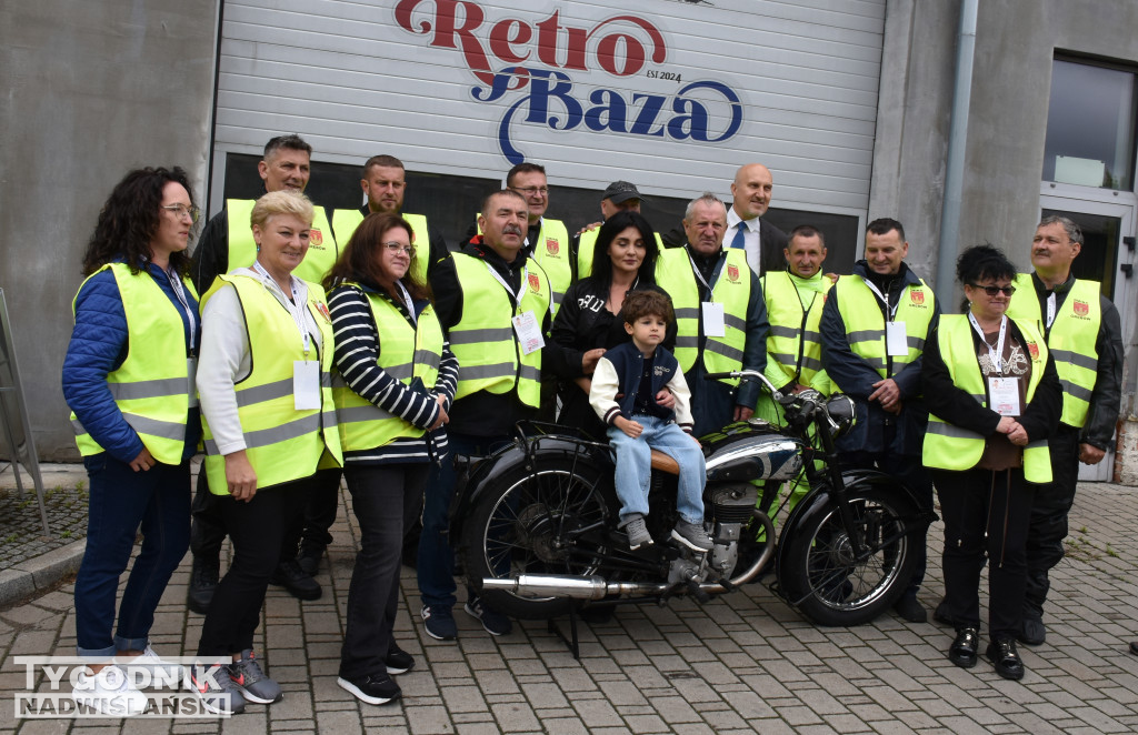 Przystanek motocyklistów w Sandomierzu