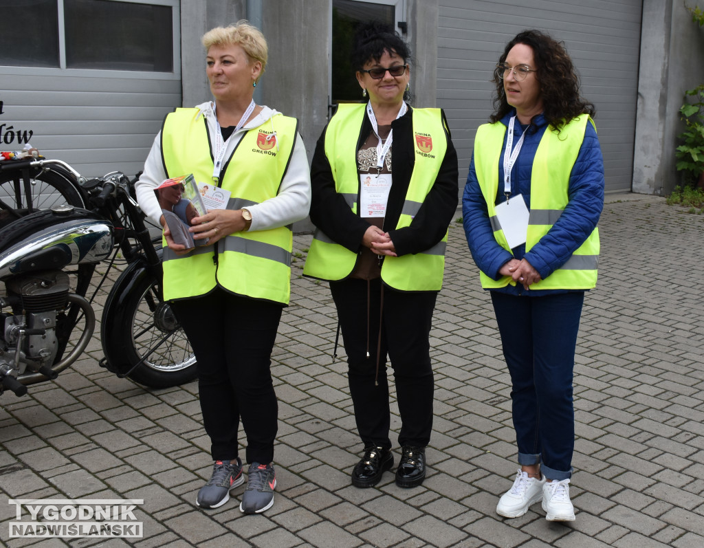 Przystanek motocyklistów w Sandomierzu