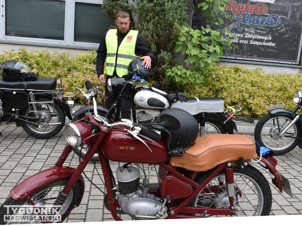 Przystanek motocyklistów w Sandomierzu