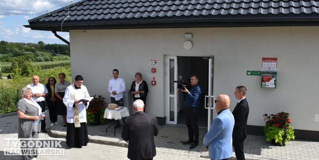 Otwarcie świetlicy wiejskiej w Kobiernikach