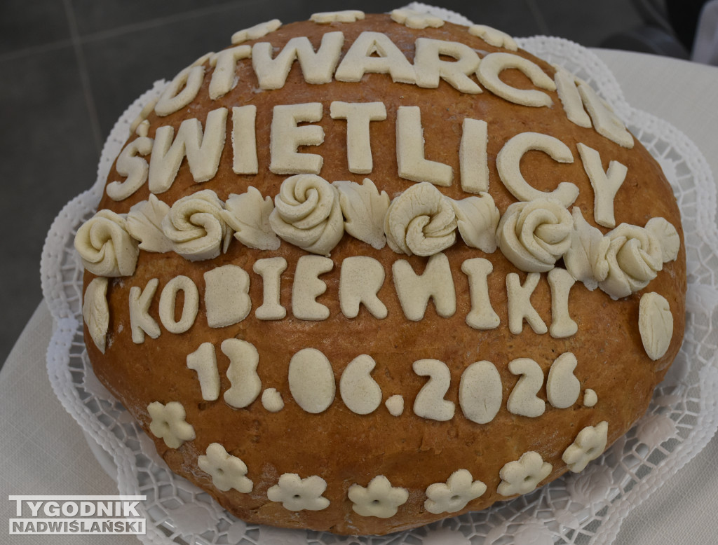 Otwarcie świetlicy wiejskiej w Kobiernikach