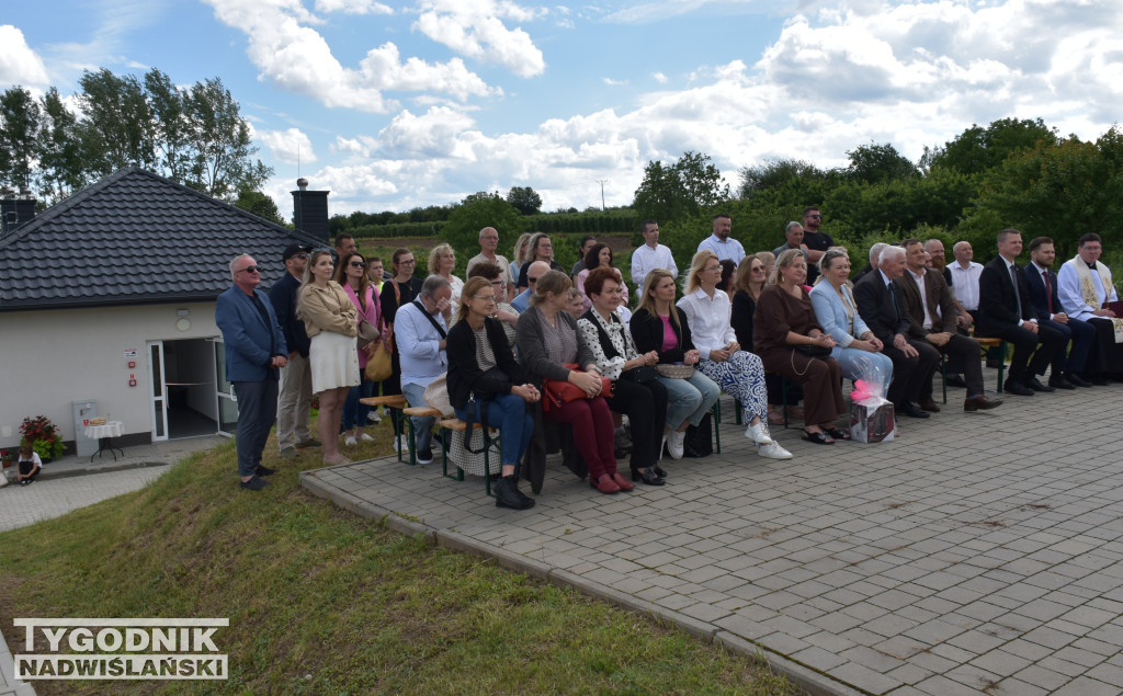 Otwarcie świetlicy wiejskiej w Kobiernikach