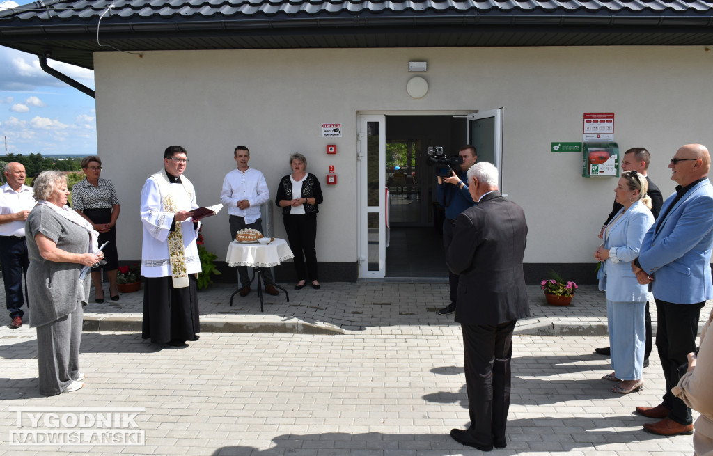 Otwarcie świetlicy wiejskiej w Kobiernikach