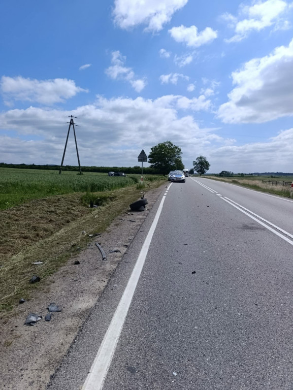 Wypadek w Piórkowie