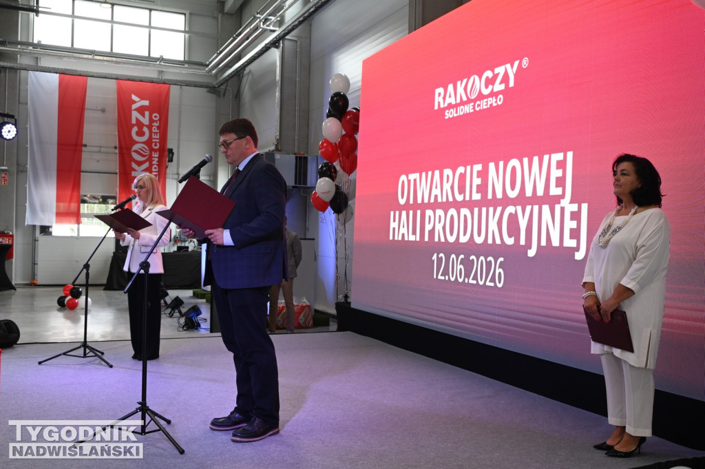 Otwarcie nowej hali firmy Rakoczy Stal