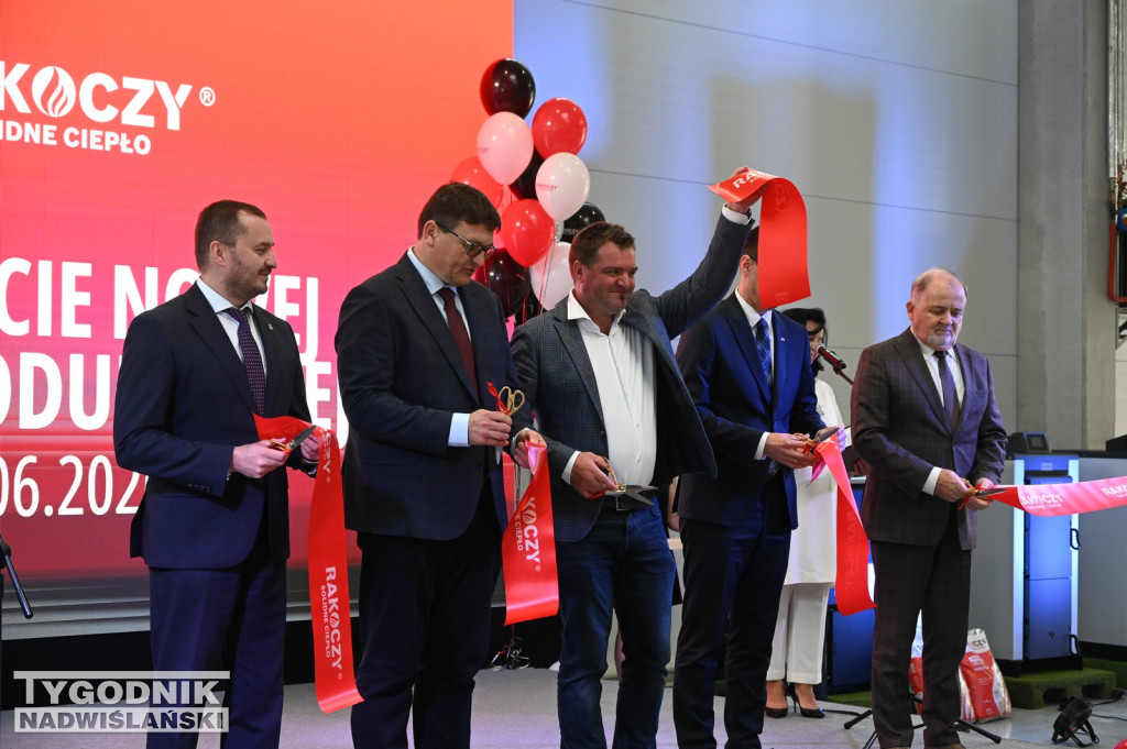 Otwarcie nowej hali firmy Rakoczy Stal