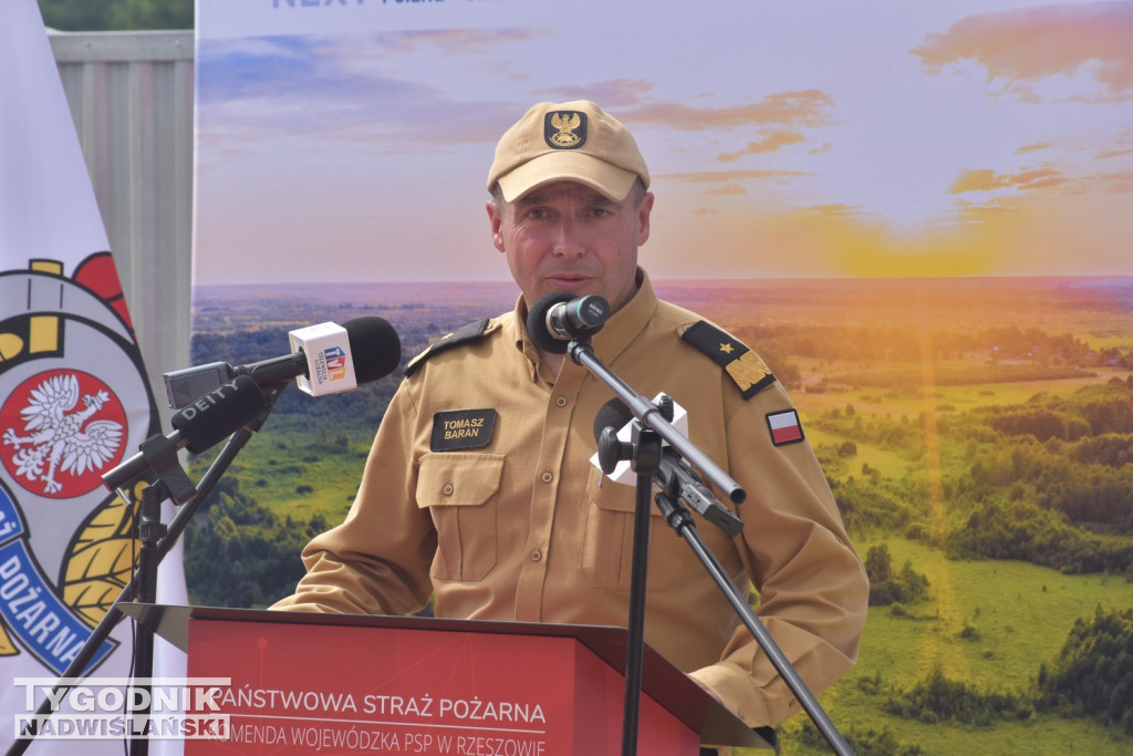 Wmurowanie kamienia węgielnego pod Centrum Ratownictwa