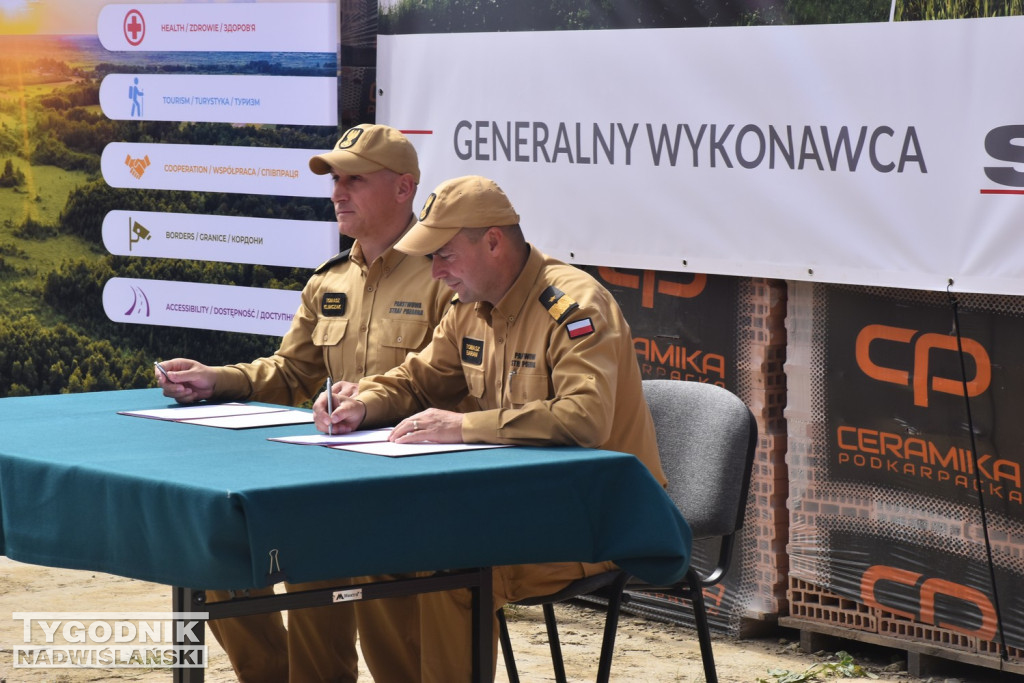 Wmurowanie kamienia węgielnego pod Centrum Ratownictwa