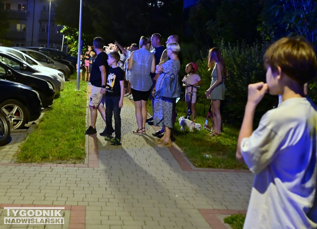 Pożar na ul. Zwierzynieckiej w Tarnobrzegu