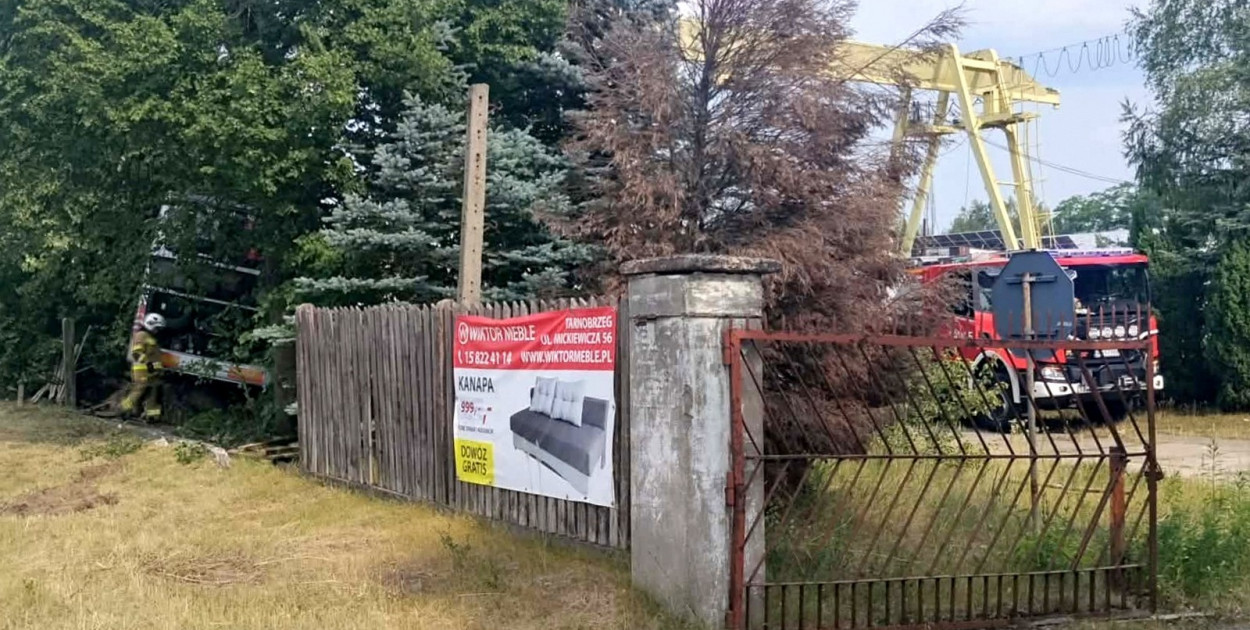 Wypadek autobusu w Stalach