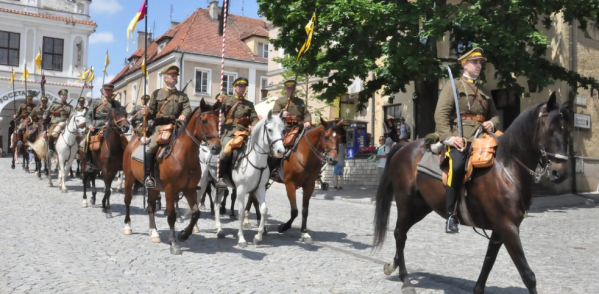 Ułani przybyli do Sandomierza