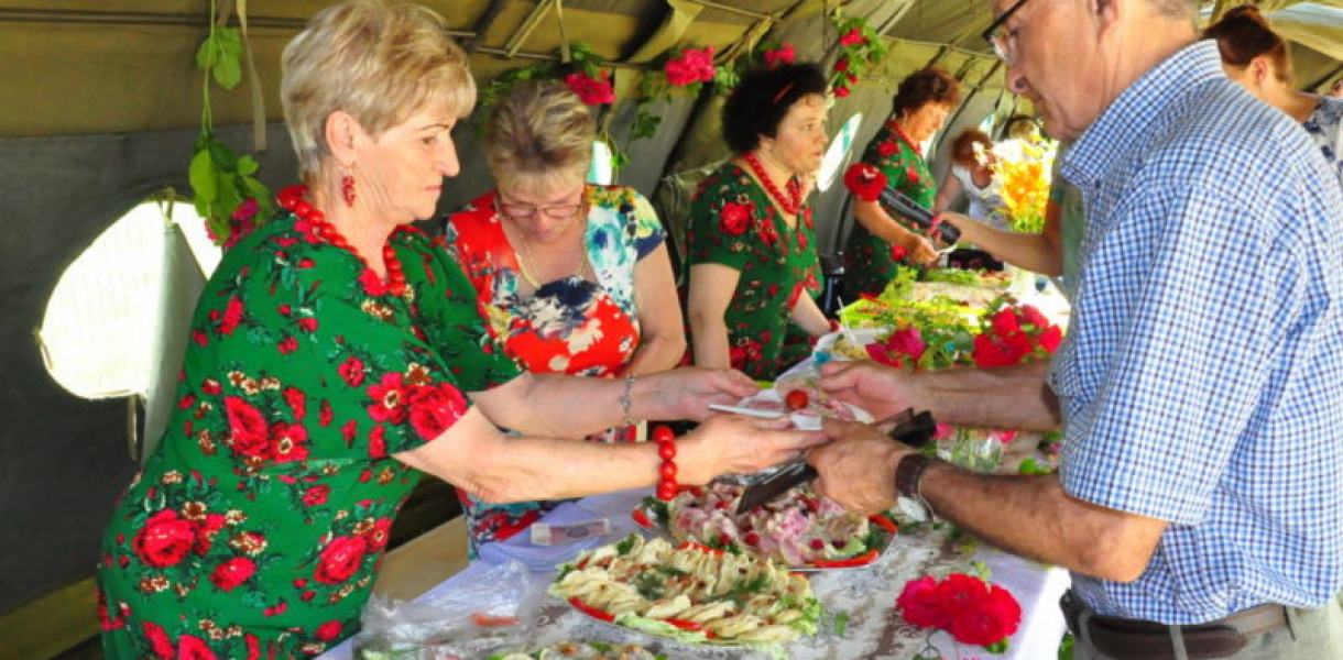 Pierogowa uczta w Łoniowie [zdjęcia]