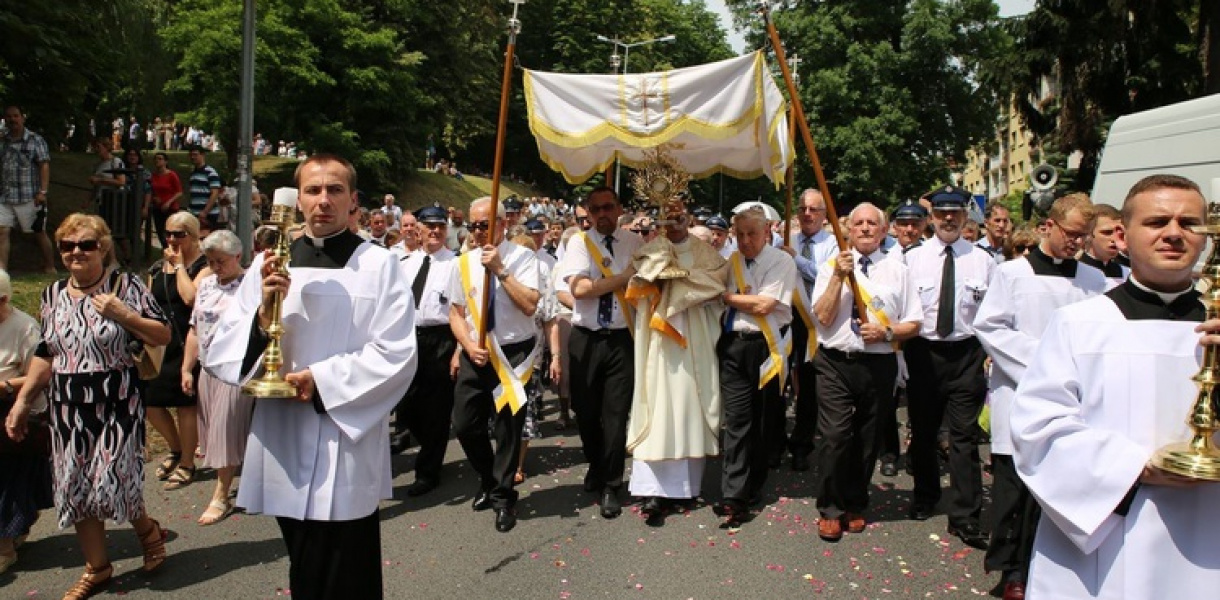 Uroczystość Bożego Ciała w Sandomierzu  [zdjęcia]