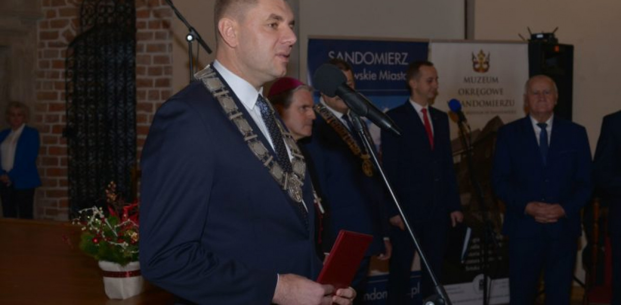 Sandomierskie spotkanie opłatkowe [zdjęcia]