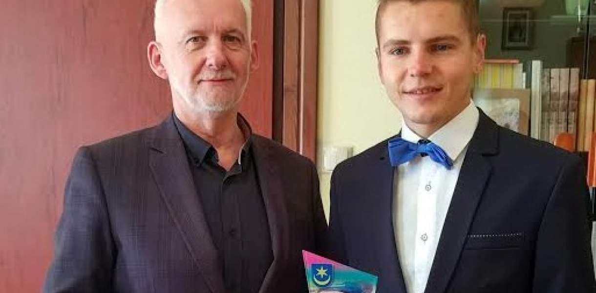 Wspaniały sportowiec Michał Wojciechowski nagrodzony! [zdjęcia]