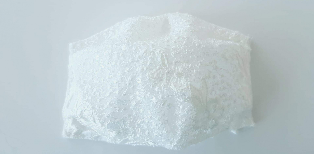 Szyją maseczki w stylu glamour [zdjęcia]