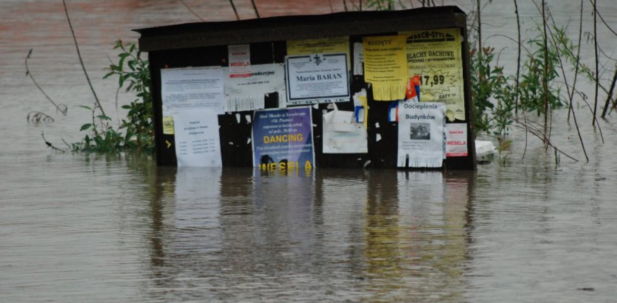 Powódź w 2010 roku w Wielowsi [zdjęcia]