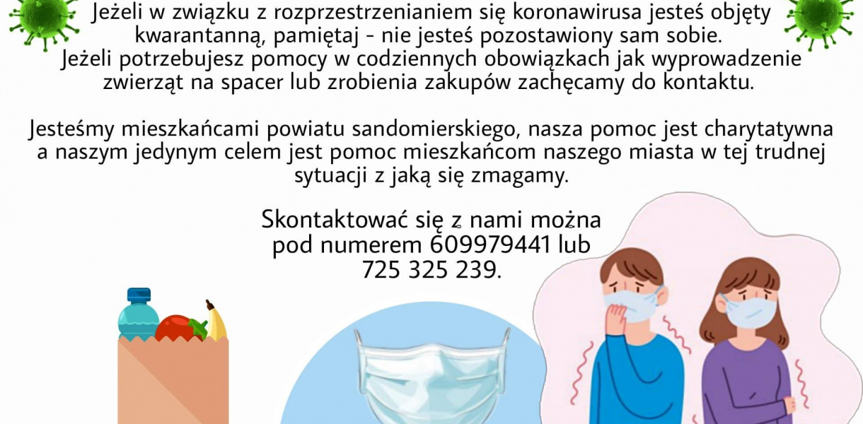 Wolontariusze pomagają sandomierzanom w potrzebie
