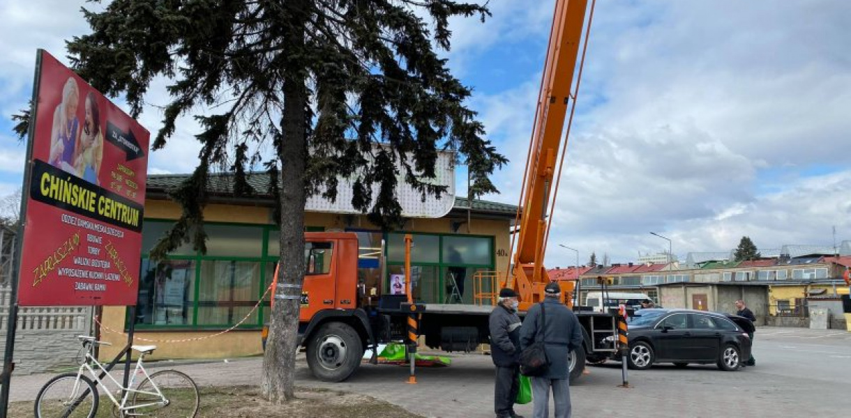 Obok dworca autobusowego w Tarnobrzegu powstaje Stokrotka Express