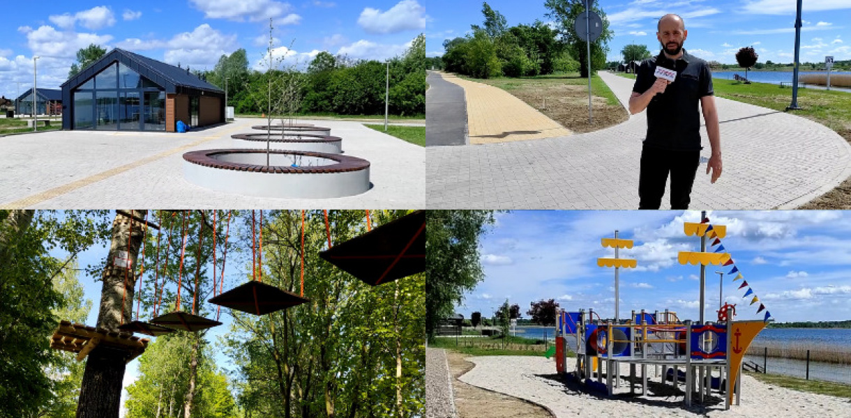 #OkiemTygodnika - Jezioro Tarnobrzeskie po rewitalizacji. Zobacz, co się zmieniło 